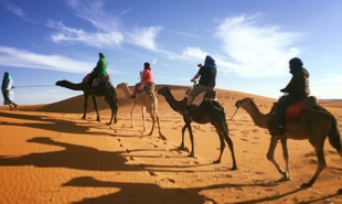 Camel Trek in desert Merzouga and 2 nights in desert camp Erg Chebbi