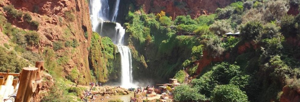 private Day trip from Marrakech to Ouzoud waterfalls,full day excursion to Ouzoud